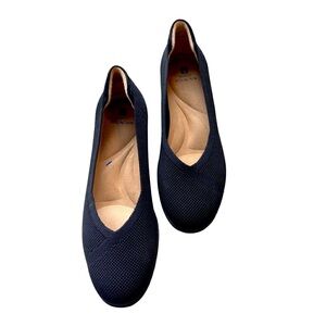 White mountain women’s comfort flat shoe black